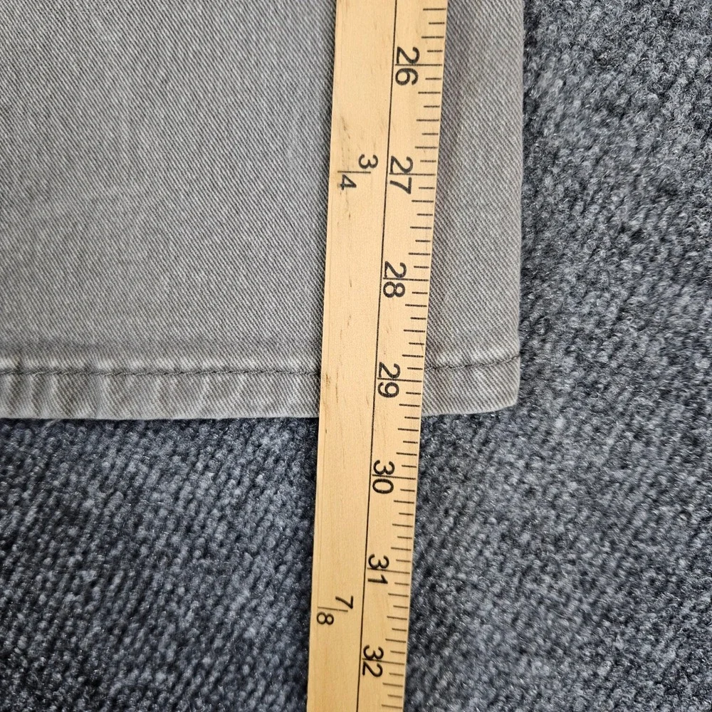 Levis 513‎ Jeans Men's 38x30 Slim Straight Gray Denim Medium Wash